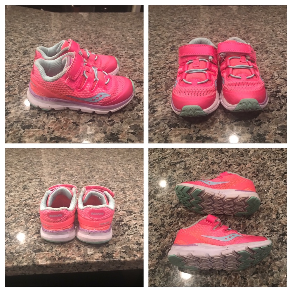 Toddler girls Saucony shoes size 8.5